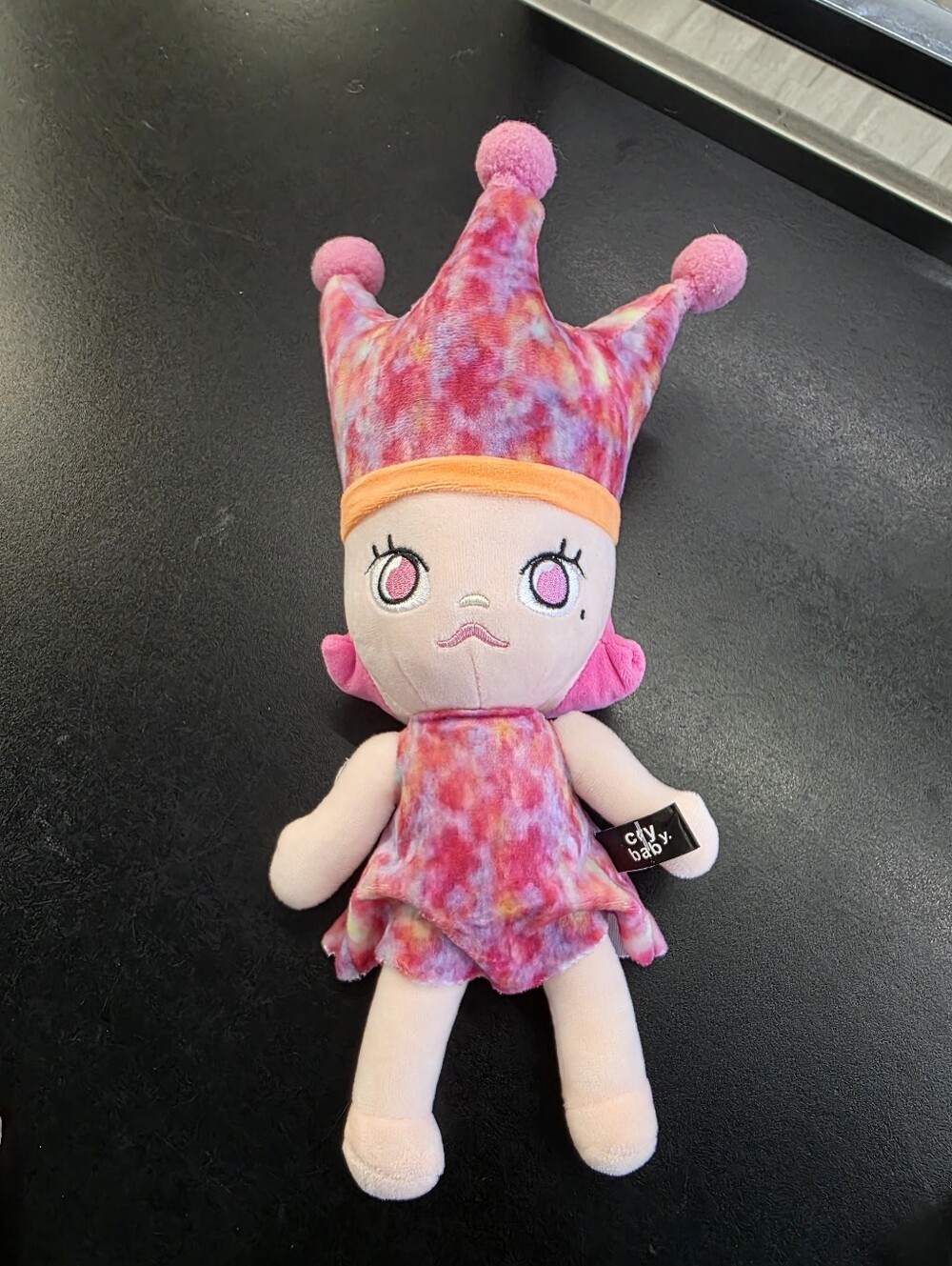 CRY BABY Royal Molly Baby Pink Tie-Dye Princess Plush Doll RARE